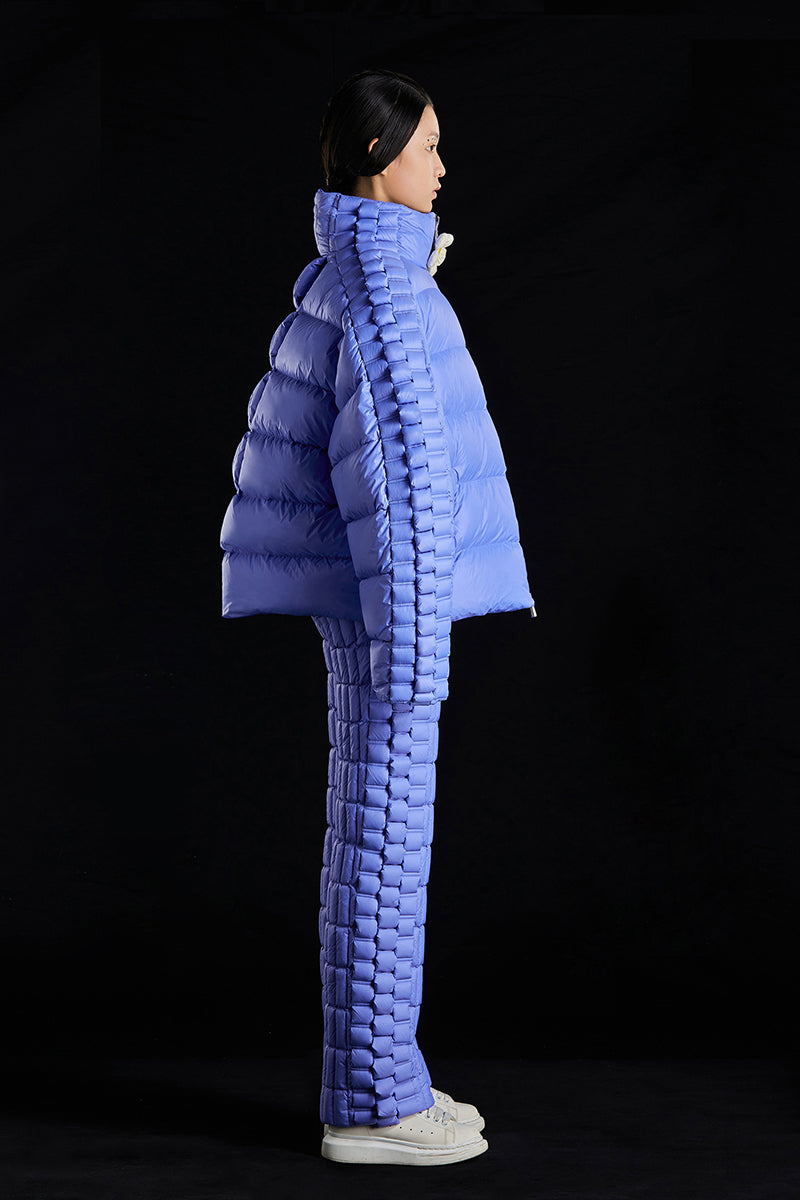 ARM THREE-DIMENSIONAL SCULPTURE SILHOUETTE GOOSE DOWN JACKET