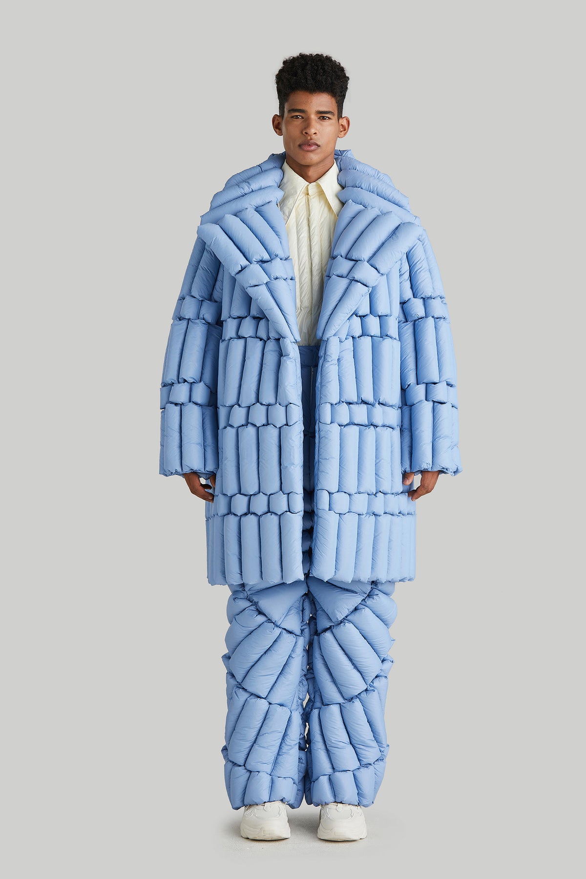 CLASSIC SLUB GOOSE DOWN COAT