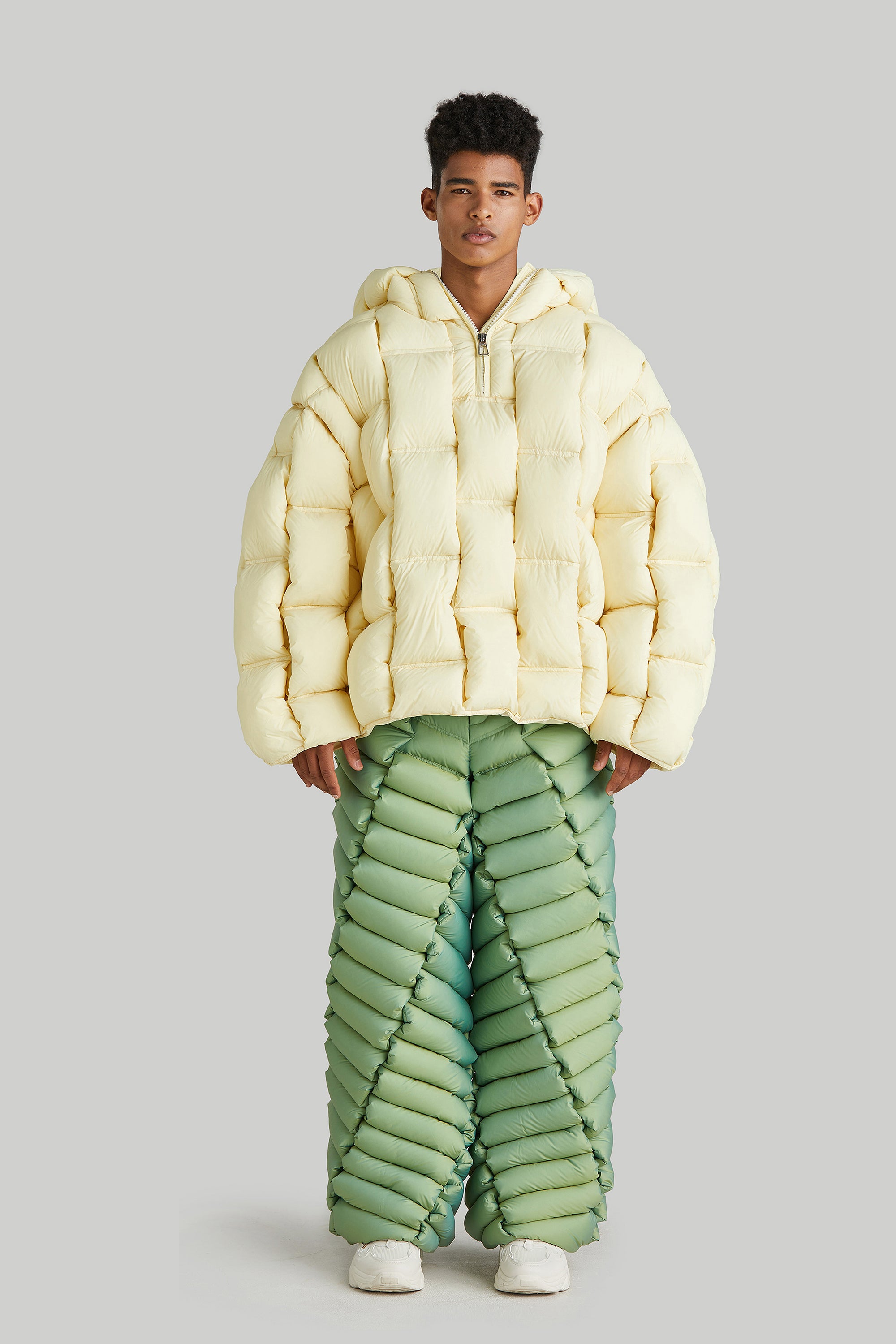 BAMBOO GOOSE DOWN HOODED JACKET– Raxxy