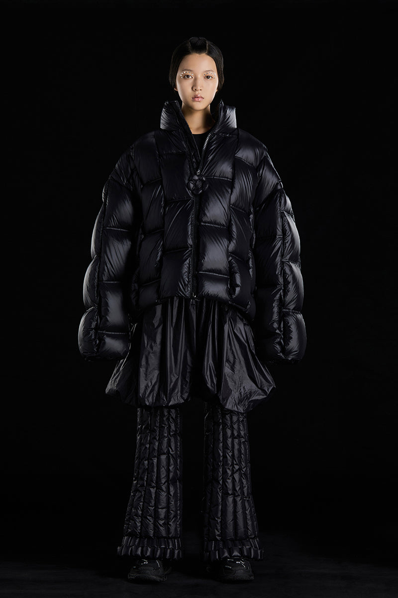 5-DIMENSIONAL GREAT WALL PROFILE GOOSE DOWN JACKET