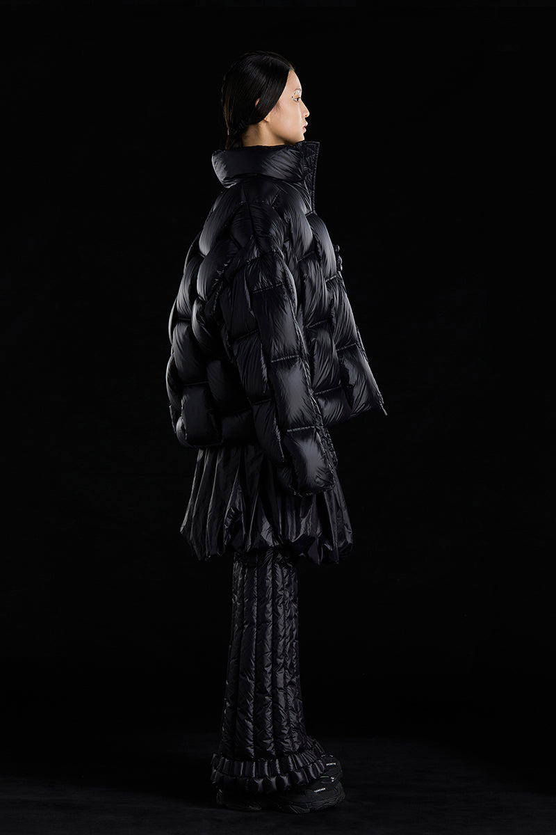 5-DIMENSIONAL GREAT WALL PROFILE GOOSE DOWN JACKET