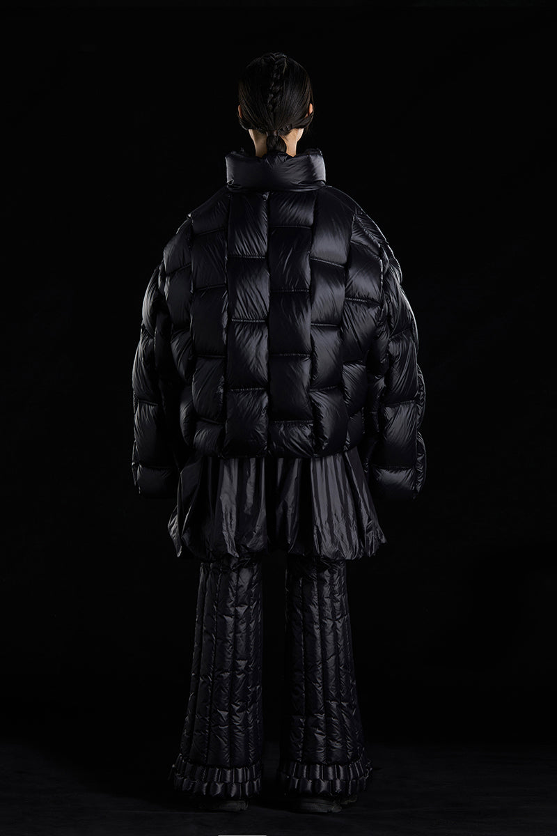 5-DIMENSIONAL GREAT WALL PROFILE GOOSE DOWN JACKET