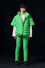 COLOR SHORT SLEEVE DIVE OVERSIZED GOOSE DOWN VEST