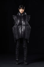 GOTHIC LITTLE DEVIL DECONSTRUCTED GOOSE DOWN VEST