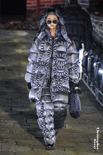 5-DIMENSIONAL KIRIN DECORATION ARTISTIC STYLE GOOSE DOWN COAT