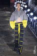 5-DIMENSIONAL UNICORN PATTERN STITCHING STAND-COLLAR GOOSE DOWN JACKET