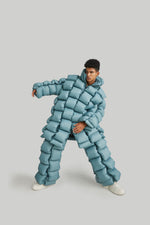 SQUARE GOOSE DOWN COAT