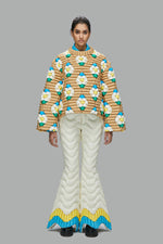 STEREO GEM FLOWER DOWN SWEATER