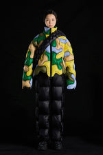 CAMO PATCH GOOSE DOWN JACKET