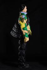 CAMO PATCH GOOSE DOWN JACKET