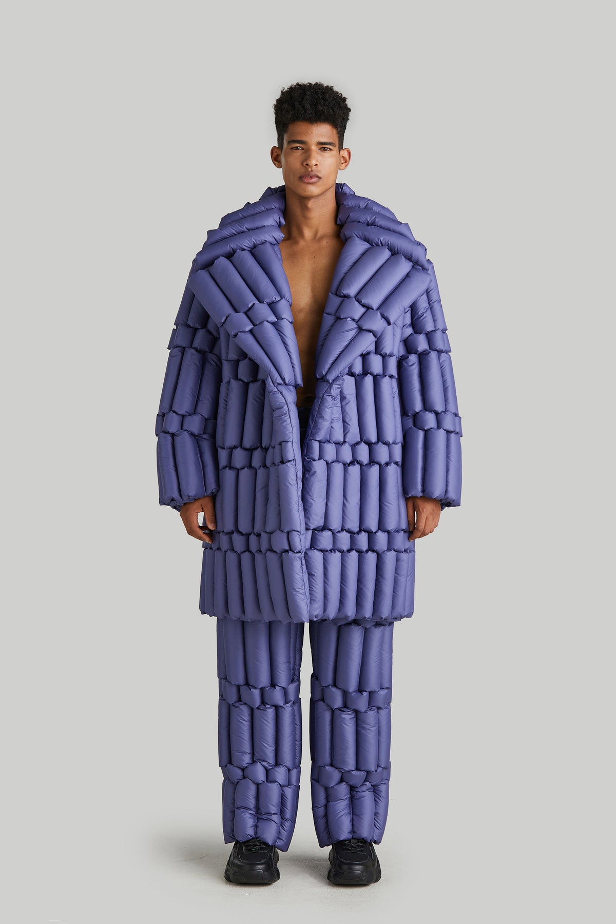 RAXXY CLASSIC SLUB GOOSE DOWN COAT