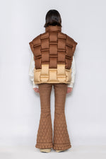 RAXXY CLASSIC GRADIENT WOVEN GOOSE DOWN VEST