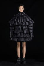 5-DIMENSIONAL FAN-SHAPED GOOSE DOWN JACKET
