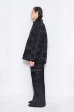 RAXXY HERRINGBONE GOOSE DOWN JACKET