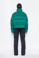 RAXXY CLASSIC SCOTTISH TARTAN GOOSE DOWN JACKET