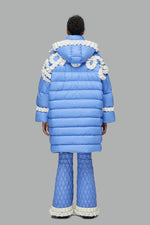 PEARL TRIM DOWN COAT