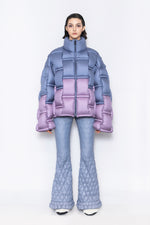 RAXXY CLASSIC GRADIENT WOVEN GOOSE DOWN JACKET