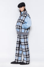 RAXXY CLASSIC SCOTTISH TARTAN GOOSE DOWN VEST