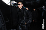FUTURISTIC ANACONDA TEXTURE GOOSE DOWN JACKET