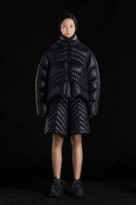 BRAIDING PATTERN GOOSE DOWN JACKET