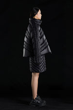 BRAIDING PATTERN GOOSE DOWN JACKET