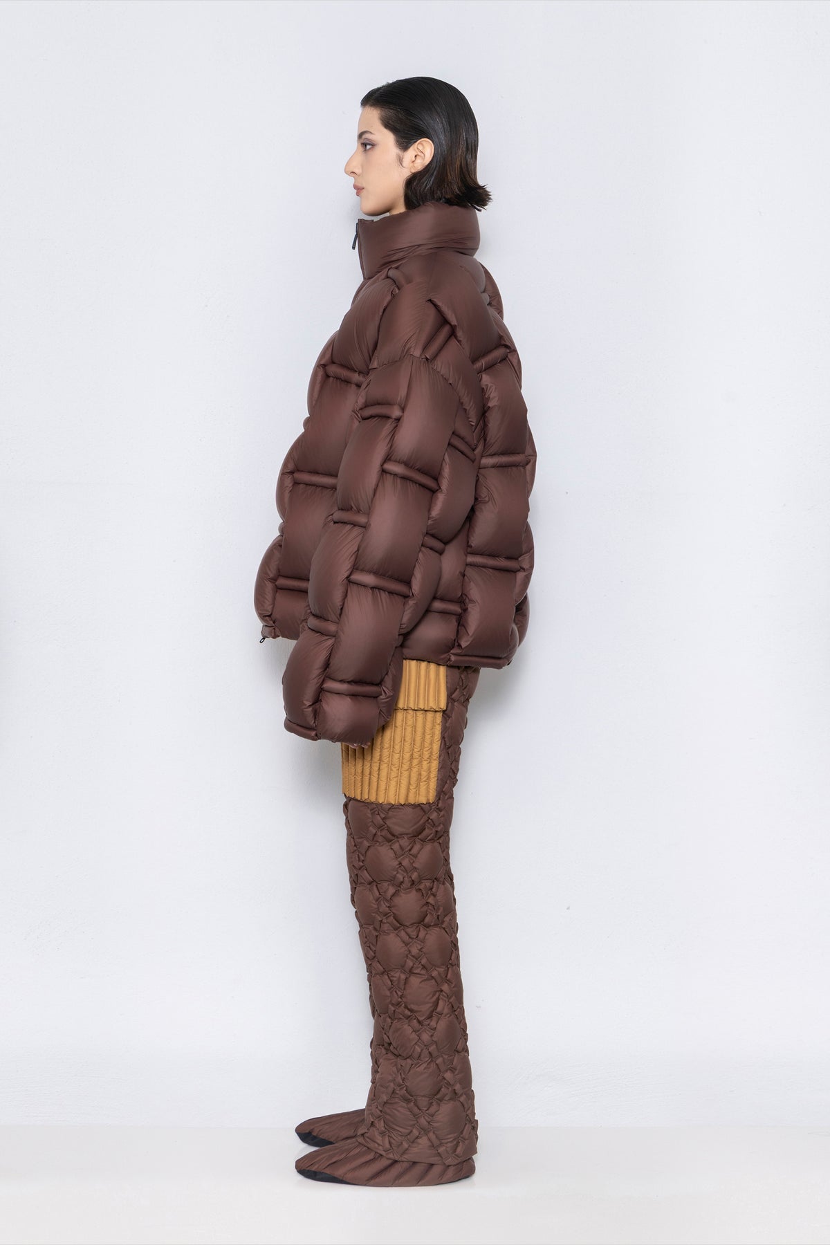 RAXXY CLASSIC WOVEN GOOSE DOWN JACKET