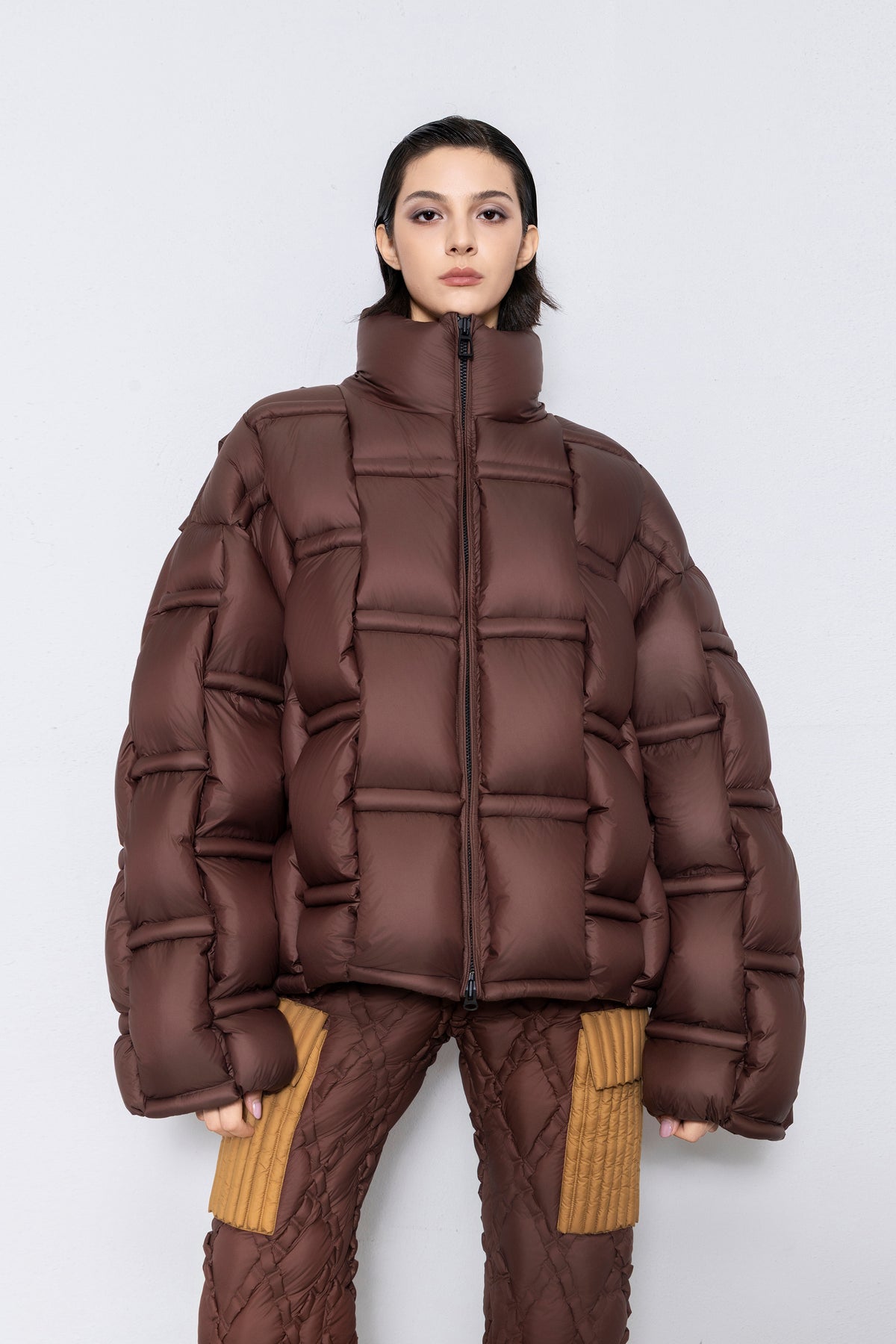 RAXXY CLASSIC WOVEN GOOSE DOWN JACKET