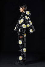 NIGHT DAISY OVERSIZED GOOSE DOWN PUFFER JACKET