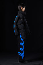 “BAT VIRUS”HOLE DECONSTRUCTION AND SEPARATION SILHOUETTE GOOSE DOWN JACKET