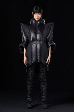 GOTHIC LITTLE DEVIL DECONSTRUCTED GOOSE DOWN VEST