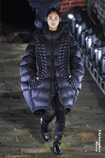 5-DIMENSIONAL WOVEN DECORATIVE PORCELAIN GOOSE DOWN JACKET