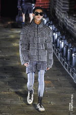 CYBERPUNK BULLET STYLE SQUARE GOOSE DOWN JACKET