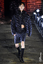 5-DIMENSIONAL GREAT WALL TWILL LIGHT AND DARK GOOSE DOWN JACKET