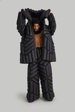 THREE DIMENSIONAL SILHOUETTE GOOSE DOWN PARKA