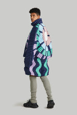 “COLORFUL FIREWORKS"GOOSE DOWN JACKET