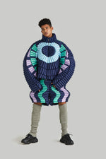 “COLORFUL FIREWORKS"GOOSE DOWN JACKET