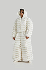 "PYTHON"OVERSIZED GOOSE DOWN JACKET