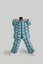 SQUARE GOOSE DOWN COAT