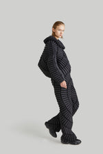 RAXXY "PLANT STEM AND LEAF VEINS" GOOSEDOWN JACKET