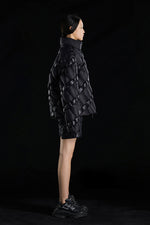 5-DIMENSIONAL GREAT WALL TWILL LIGHT AND DARK GOOSE DOWN JACKET