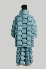 SQUARE GOOSE DOWN COAT