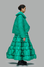 PLANT STEM LEAF VEIN TEXTURE GEOMETRIC ART SILHOUETTE JACKET