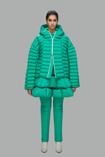 3D STEREO STRIPE DOWN JACKET