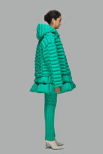 3D STEREO STRIPE DOWN JACKET