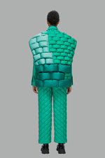 5D GREEN WALL DOWN VEST