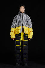 5-DIMENSIONAL UNICORN PATTERN STITCHING STAND-COLLAR GOOSE DOWN JACKET