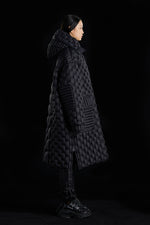 THE GREAT WALL PAPER-CUT COLORFUL SCULPTURE PROCESS TRENCH COAT