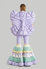 BUTTERFLY SILHOUETTE GOOSE DOWN VEST