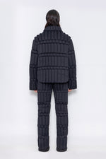 RAXXY CLASSIC SLUB GOOSE DOWN BIKER JACKET