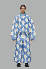 GEMS 3D FLORAL FLEECE SWEATER